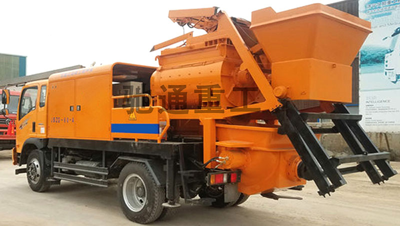 攪拌一體車載泵